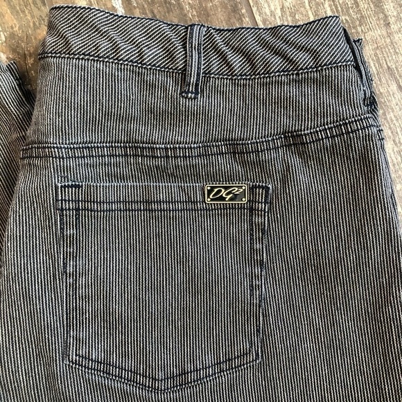 DG2 by Diane Gilman pinstripe jeans plus size 20W - Picture 3 of 10